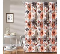 (TG. 72 Inches x 72 Inches) Lush Decor Leah - Tenda da doccia, 183 x 183 cm, col