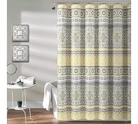 (TG. 72 Inches x 72 Inches) Lush Decor Nesco - Tenda da doccia a strisce, 183 x