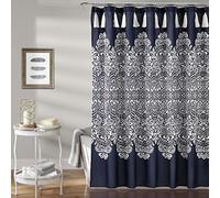 (TG. 72 Inches x 72 Inches) Lush Decor, Tenda da doccia con medaglione bohémien