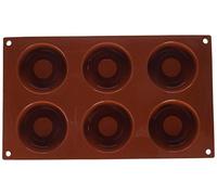 (TG. 72 mm) Silikomart stampo Donuts, 72 mm, terracotta - NUOVO