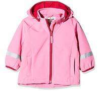 (TG. 74) Playshoes Softshell-Jacke Giacca, Rosa (Pink 18), 74 Bimba - NUOVO