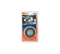 (TG. 75 mm) kwb 607830 Spazzola a disco 75mm Ruota a raggi di filo di acciaio -