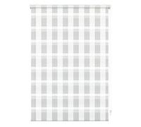 (TG. 75 x 150 cm) GARDINIA Doppia tenda a rullo con morsetto di fissaggio o ades