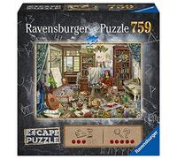 (TG. 759 Pezzi) Ravensburger Puzzle L'Atelier dell'Artista, Escape Puzzle, 759 p