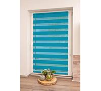 (TG. 75x150 cm (B x L)) K-home Tenda a Rullo Doppia con Fissaggio, Poliestere, N