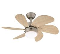 (TG. 76 cm) Westinghouse Lighting Turbo Swirl Lampadario Ventilatore E14, 60 W,