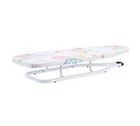 (TG. 77 x 29 cm) Amazon Basics - Asse da stiro da tavolo, 77 x 29 cm, Bianco, Fl