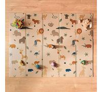 (TG. 77” x 58” (Pack of 1)) Nuby Tappeto Gioco Reversibile per Bebè | Tappe