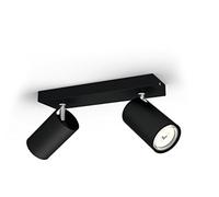 (TG. 7x24x9.2 cm) Philips Lighting Spot 5059230PN Faretto Kosipo con 2 Punti Luc