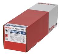 (TG. 8,0x260) Fischer Viti per Legno e Costruzioni PowerFast FPF II WTP 8,0x260,