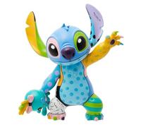 (TG. 8.125 Inch) Enesco Disney BRITTO Lilo e Stitch Posing Holding Scrump The Do