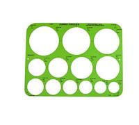 (TG. 8-3/4 x 11-1/2 Inches) Westcott Jumbo - Sagoma geometrica a forma di cerchi