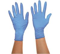 (TG. 8.5-9) Ansell Touchntuff 92-670 Guanto in Nitrile, Protezione Contro le Sos