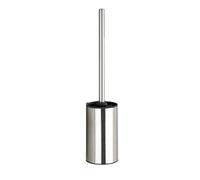 (TG. 8,5 x 40 x 9 cm) WENKO Turbo-Loc® portascopino WC da parete Detroit acciai