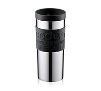 (TG. 8.5x8.5x18 cm) Bodum 11093 - 01 Tazza Da Viaggio Travel Mug, 0,35 l, acci