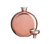 (TG. 8.7 x 2.5 x 10 cm) Kitchen Craft BarCraft Mini Fiaschetta con Imbuto, Accia