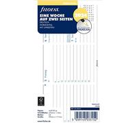 (TG. 8,99) FILOFAX Calendario da 1 settimana su 2 pagine. horiz.(tedesco)2024, 8