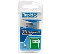 (TG. 8 mm) Rapid 40109514 No. 140 Graffe a Filo Piatto 8 mm, Acciaio - NUOVO