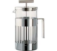 (TG. 8 tazze) Alessi 9094/8 Caffettiera a Presso-Filtro o Infusiera in Acciaio I