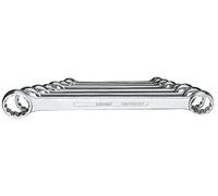 (TG. 8-tlg 6-22 mm) Gedore 42468-4/8 - Doppio Set di Chiavi Stella (8 Pezzi, din