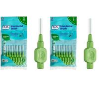 (TG. 8 unit (Confezione da 2)) TEPE - Spazzolini interdentali, verde 0.8 mm (8