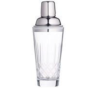 (TG. 8 x 8.5 x 18 cm) Kitchencraft Barcraft Cut-Glass Cocktail Shaker con Filtro