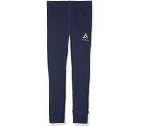 (TG. 80) Odlo Bl Bottom Long Active Warm Kids-Diving Navy, Intimo-Bambino Unisex