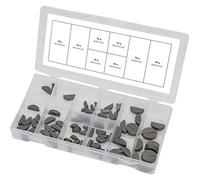 (TG. 80-tlg.) KS TOOLS 970.0560 - Assortimento di chiavette mezza luna, 80 pezzi