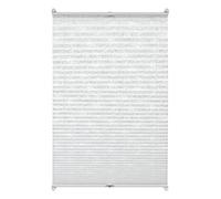 (TG. 80 x 150 cm) GARDINIA Tenda plissettata con morsetto di fissaggio, Opaca e