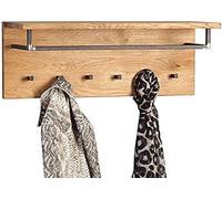 (TG. 80 x 30 x 26 cm) HomeTrends4You 831522 - Appendiabiti in Legno, Rovere, 8