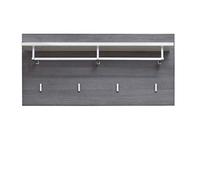 (TG. 80 x 40 x 28 cm) trendteam smart living Appendiabiti in melamina con ripian