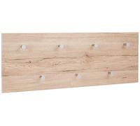 (TG. 80 x 5,5 x 30 cm) HAKU Möbel 42001 - Appendiabiti da Parete, 75 x 28 x 30