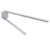 (TG. 80 x 50 x 420 mm) Appendi asciugamani tesa® Ekkro, metallo cromato lucido,