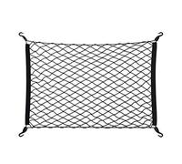 (TG. 80 x 62 cm) Relaxdays Rete Bagagliaio Auto, Fermabagagli Elastico, 80 x 62