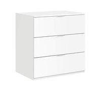 (TG. 80 x 77 x 38 cm) 13Casa Larissa A2 Cassettiera, 77 x 38 x 80 H Cm, Bianco,