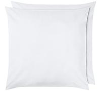 (TG. 80 x 80 cm) Amazon Basics - Federe in microfibra, confezione da 2, 80 x 80