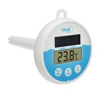 (TG. 80 x 90 x 132 mm) TFA Dostmann Termometro digitale da piscina con energia s