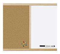 (TG. 800 x 600 cm) Bi-Office MX06001010 - Lavagna Combinata con Due Superficie,