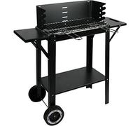 (TG. 80x38,5x80cm) Cao Gourmet, Barbecue Portatile Unisex-Adulto, Nero, 80x38,5x