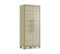 (TG. 80x44x182 cm) Keter Gulliver Alto Xl - Armadio Impermeabile, Beige (Sabbia)