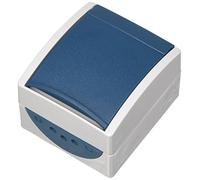 (TG. 83x74x55) Busch-Jaeger 20EW-53 - Presa schuko con coperchio - NUOVO