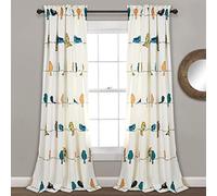 (TG. 84 x 52 + 2) Lush Decor Oscurante. Set Finestra Tenda a Pannello, 213,4 x 1