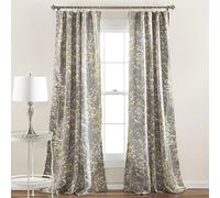 (TG. 84 x 52) Lush Decor Forest Window Curtain Panel (Set of 2), 213,4 x 132,1 c