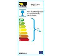 (TG. 85 x 23.2 x 23.2 centimeters) Brilliant, Sistema di faretti da soffitto a 4