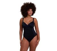 (TG. 85C) Sans Complexe Aruba Costume da Bagno One Piece, Nero, 85C Donna - NUOV