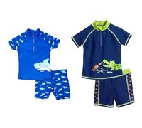 (TG. 86-92) Playshoes zweiteilig Schwimmshirt Badeshorts Badebekleidung Hai 86-9