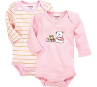 (TG. 86 (Taglia Produttore: 86/92)) Schnizler Langarm, 2er Pack Bärchen, Uni un