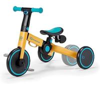 (TG. 88.5 x 43 x 50 cm) Kinderkraft Triciclo 3in1 4TRIKE, Mini bici, Carrello, S