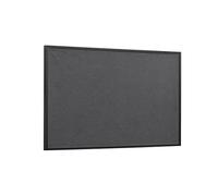 (TG. 885 x 585 mm) Bi-Office New Basic - Bacheca in feltro 885 x 585 mm nero -