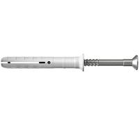 Fischer Tasselli a Percussione N 8x100/60 S A2 con Vite a Chiodo Inox a Battere (50 Pz.)